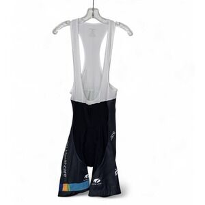Voler Mens L Road Bike Cycling Bib Shorts Padded Chamois USA Made Black 8in